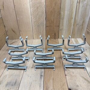 AFX AURORA TOMY HO SLOT TRACKS RISERS BRIDGE...LOT OF 10... 6 Short/4 Tall